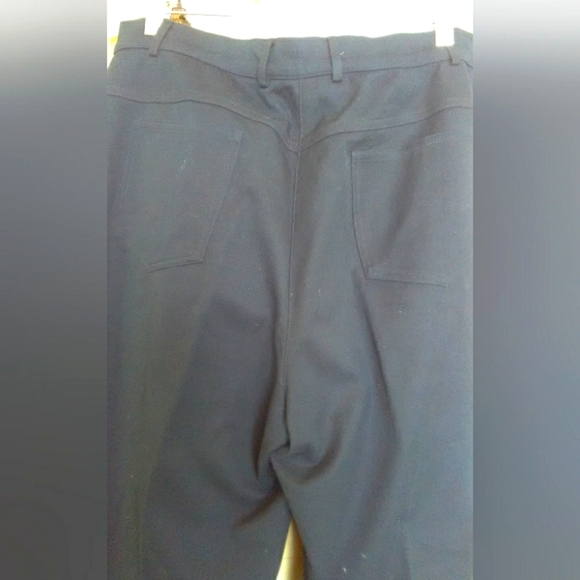 BNWOT VINTAGE ST JOHNS SPORT BY MARIE GRAY SZ. 14 BLACK W/ GOLD HARDWARE - Picture 7 of 7